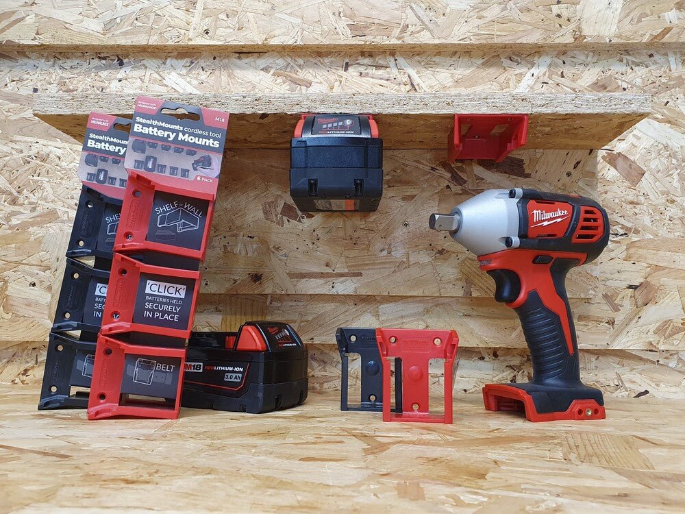 Milwaukee M18 Battery Mounts - BLOWERBAND