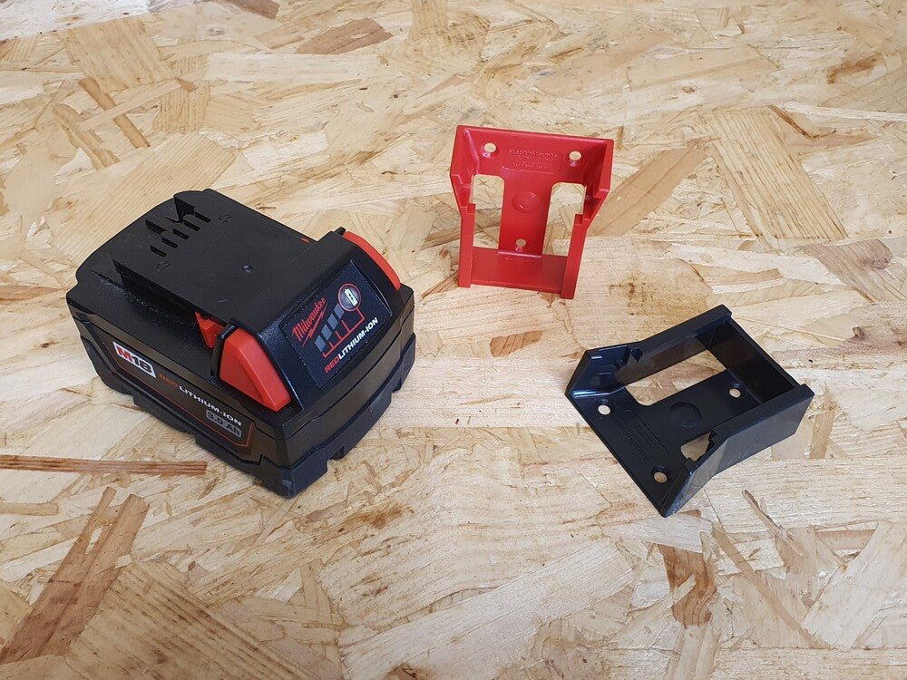 Milwaukee M18 Battery Mounts - BLOWERBAND