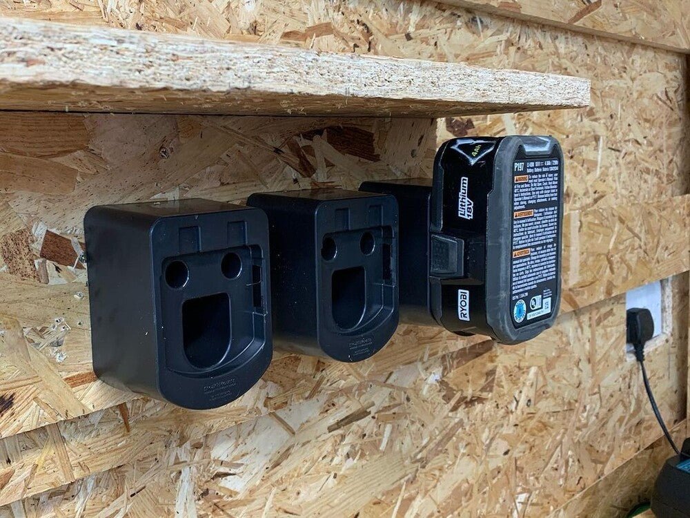 Ryobi 18v Battery Mounts - BLOWERBAND