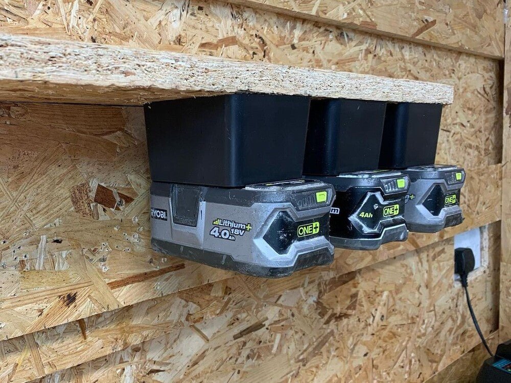 Ryobi 18v Battery Mounts - BLOWERBAND