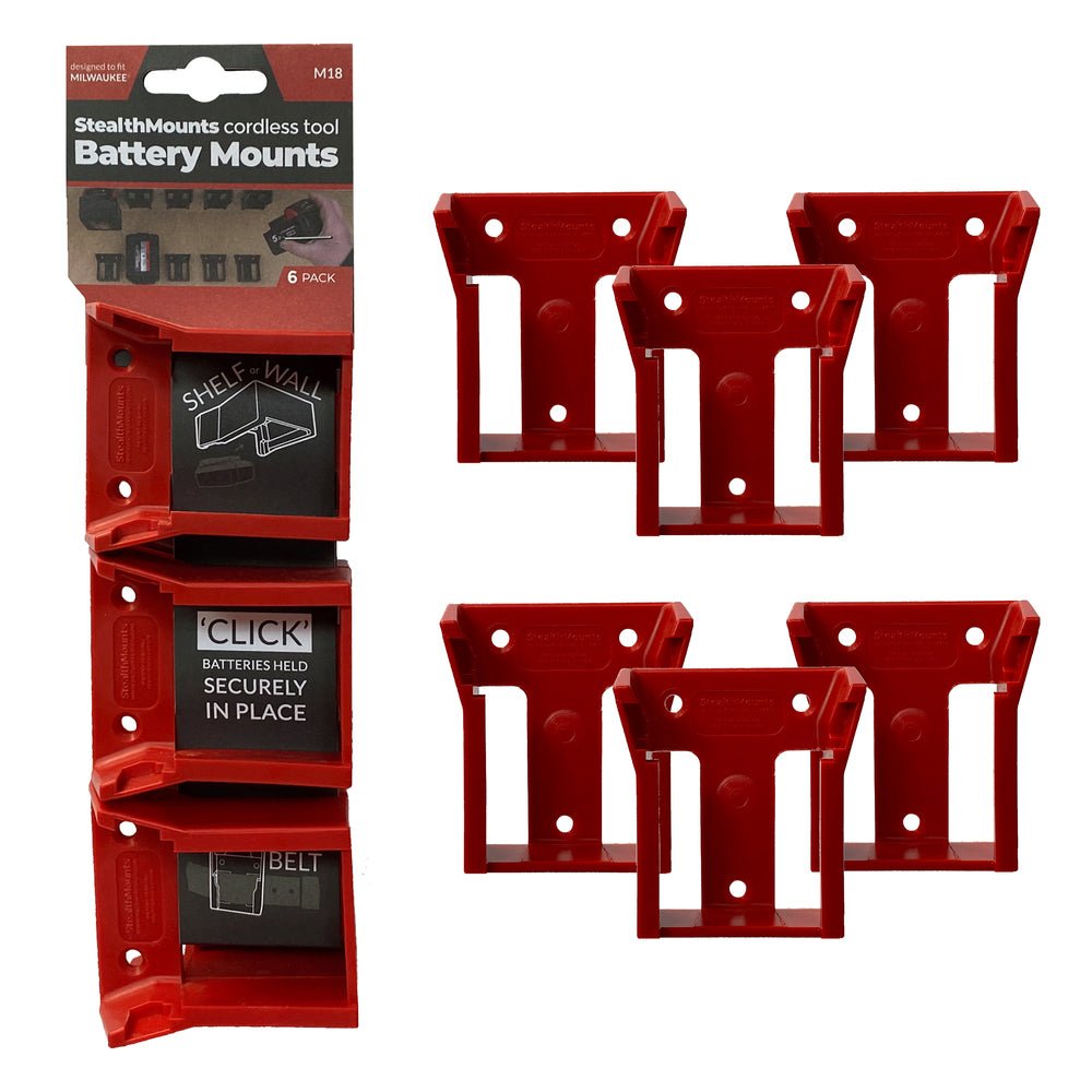 Milwaukee M18 Battery Mounts - BLOWERBAND