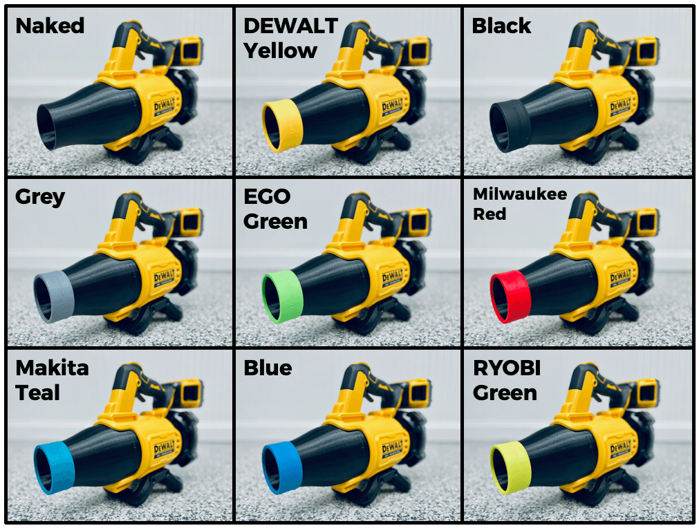 Dewalt Blower Car Drying Stubby Nozzle – BLOWERBAND